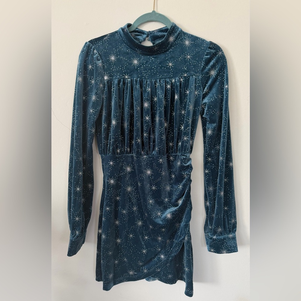 Cider Midnight Blue Star Dress